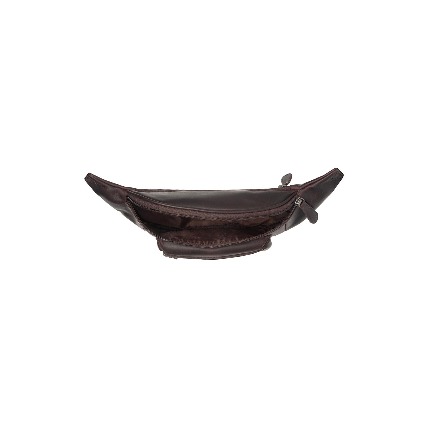 Leather Waist Pack Brown Vernio