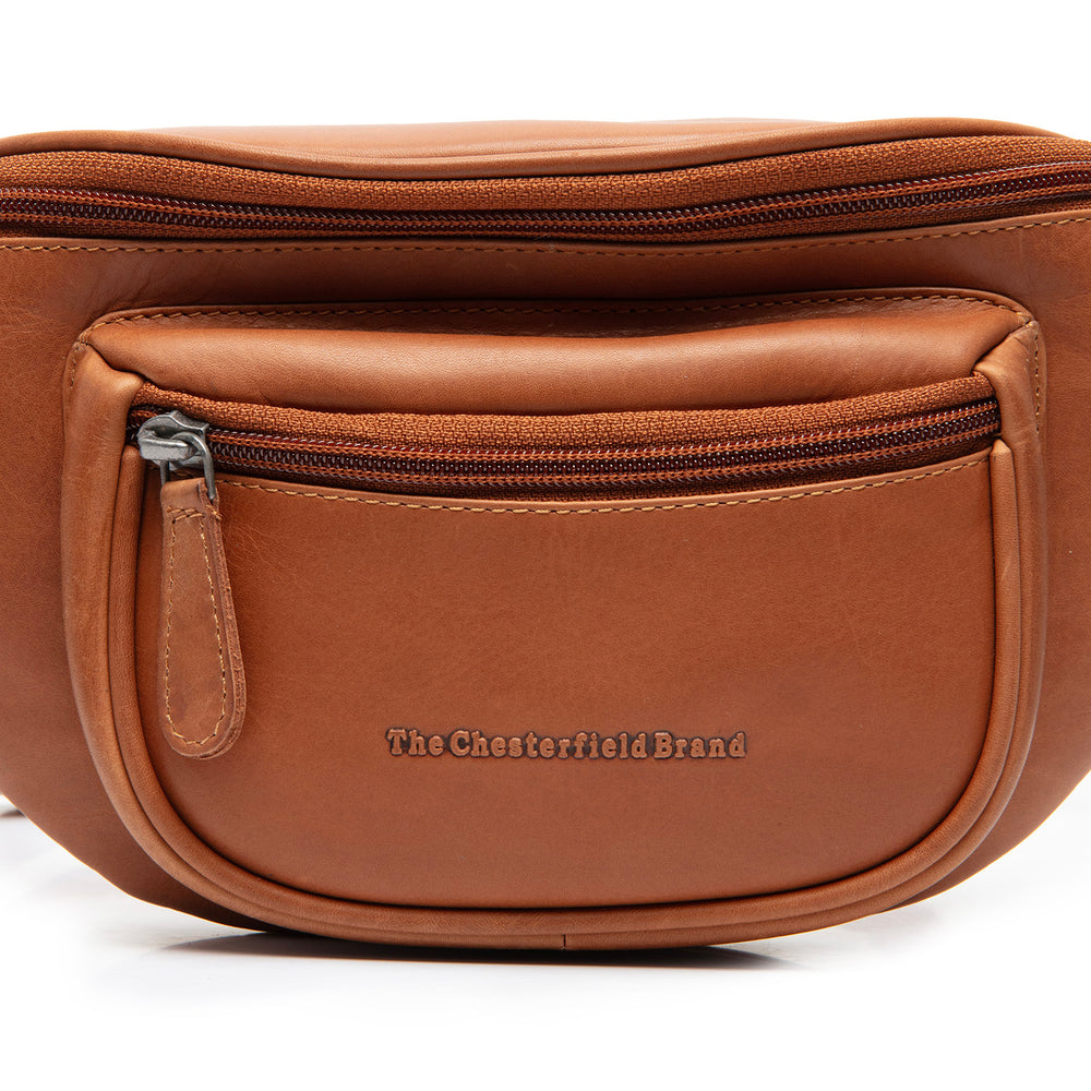 Leather Belt Bag Cognac Vernio