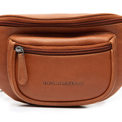 Leather Waist Pack Cognac Vernio