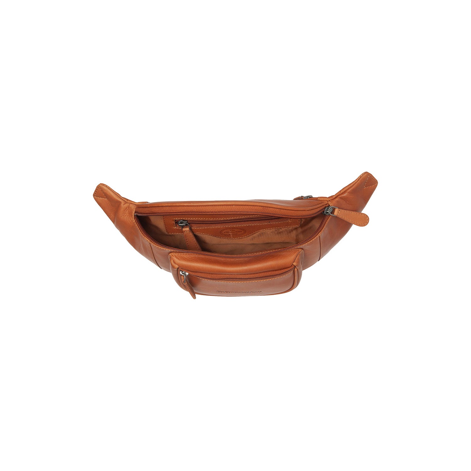 Leather Waist Pack Cognac Vernio