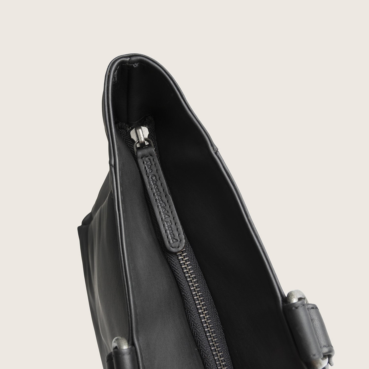 Leather Tote Bag Black Berlin