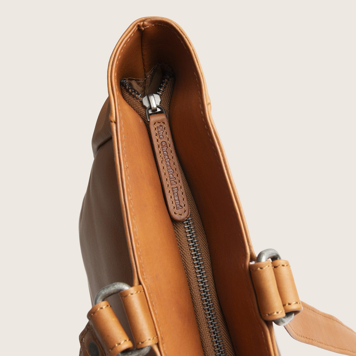 Leren Shopper Cognac Berlin