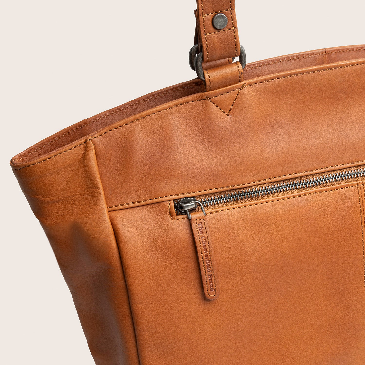 Leren Shopper Cognac Berlin