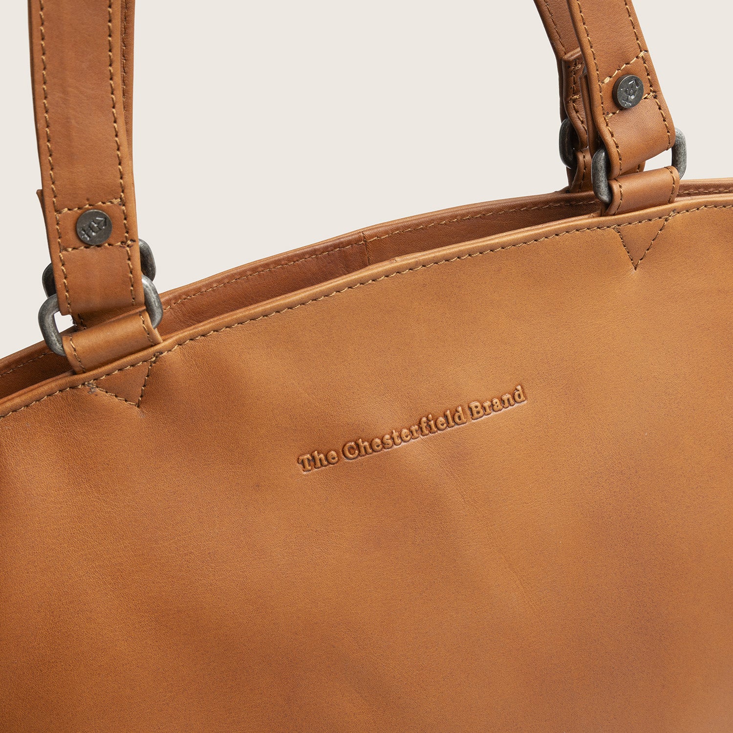 Leren Shopper Cognac Berlin