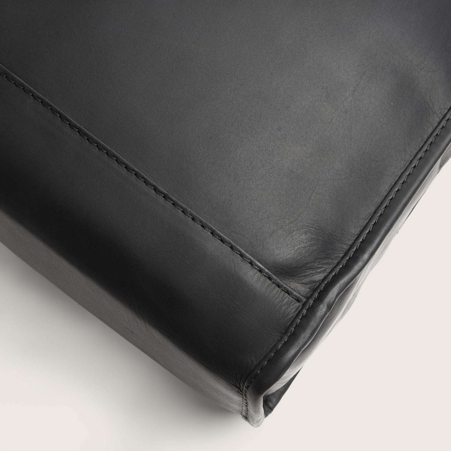 Leather Laptop Bag Black Manly