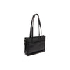 Leather Shopper Black Estella
