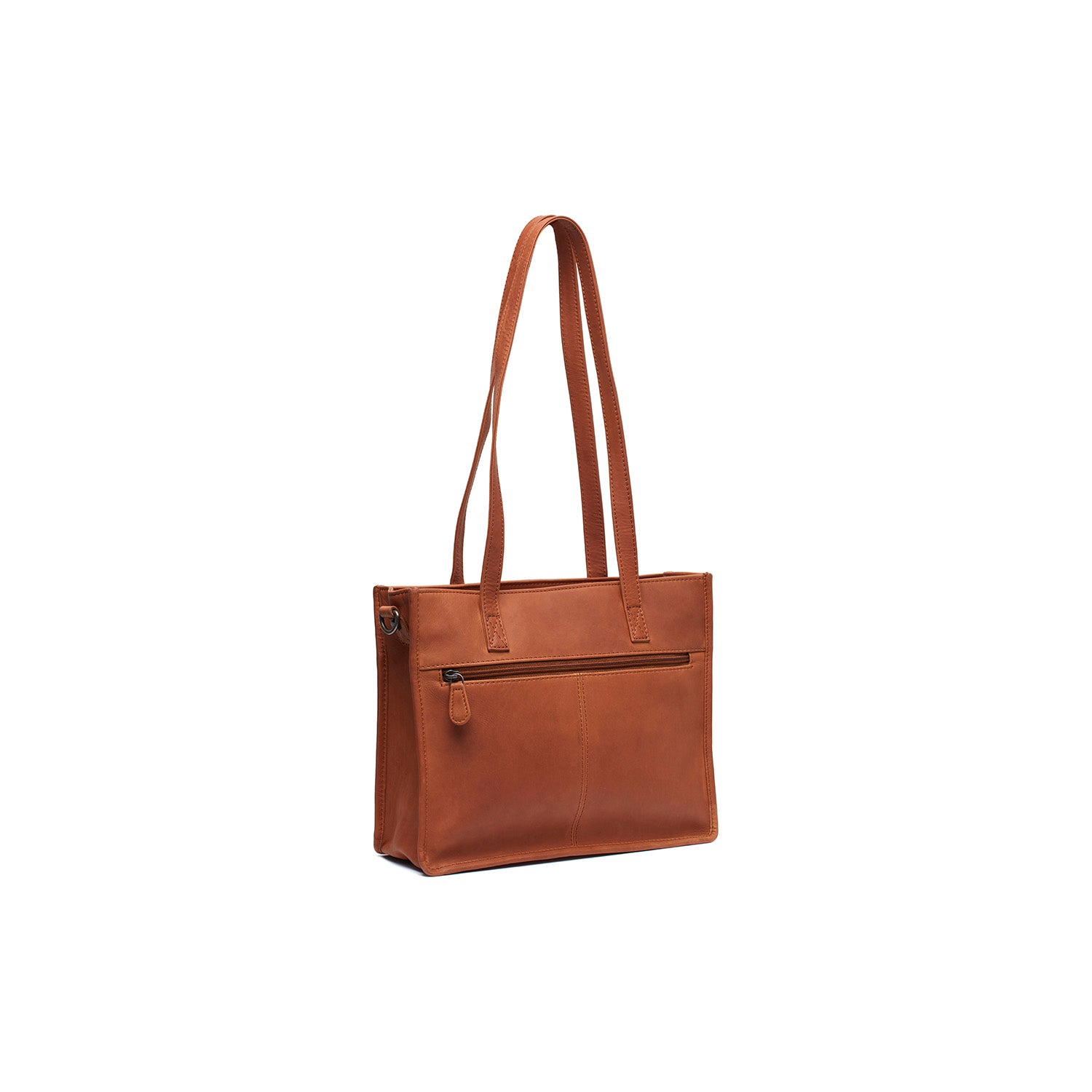 Leather Shopper Cognac Estella