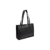 Leather Shopper Black Adana
