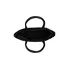 Leather Shopper Black Pergamino