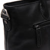 Leather Shopper Black Pergamino