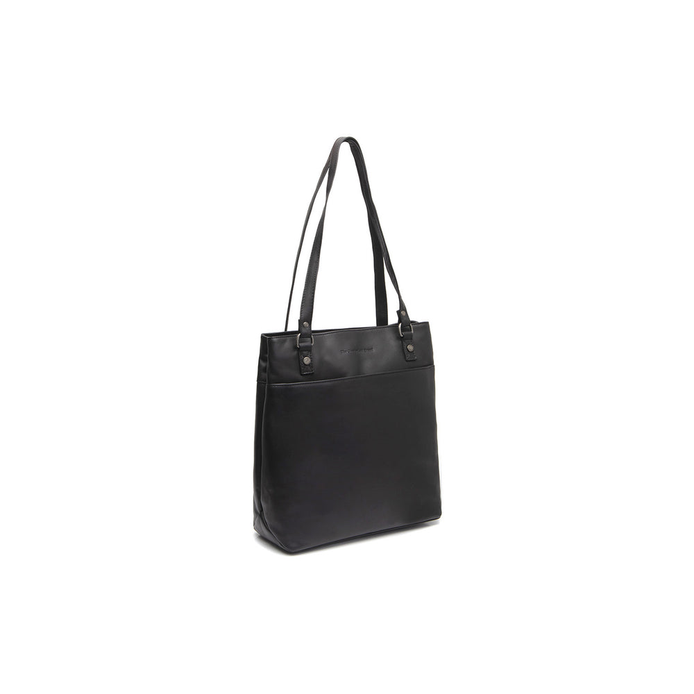 Leder Shopper Schwarz Raynor