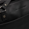 Leather Shopper Black Raynor