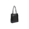 Leather Shopper Black Raynor
