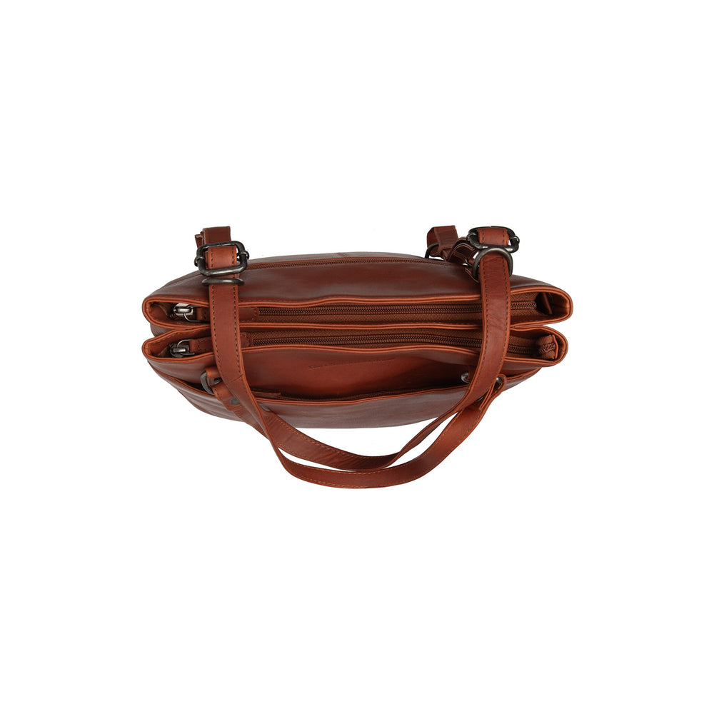Leder Shopper Cognac Raynor