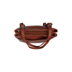 Cabas en Cuir Cognac Raynor