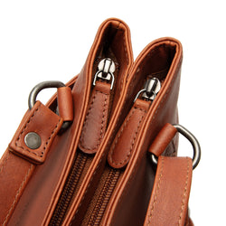 Cabas en Cuir Cognac Raynor