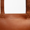 Leather Shopper Cognac Alveron