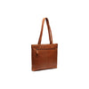 Leather Shopper Cognac Alveron