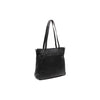 Leather Shopper Black Mosel