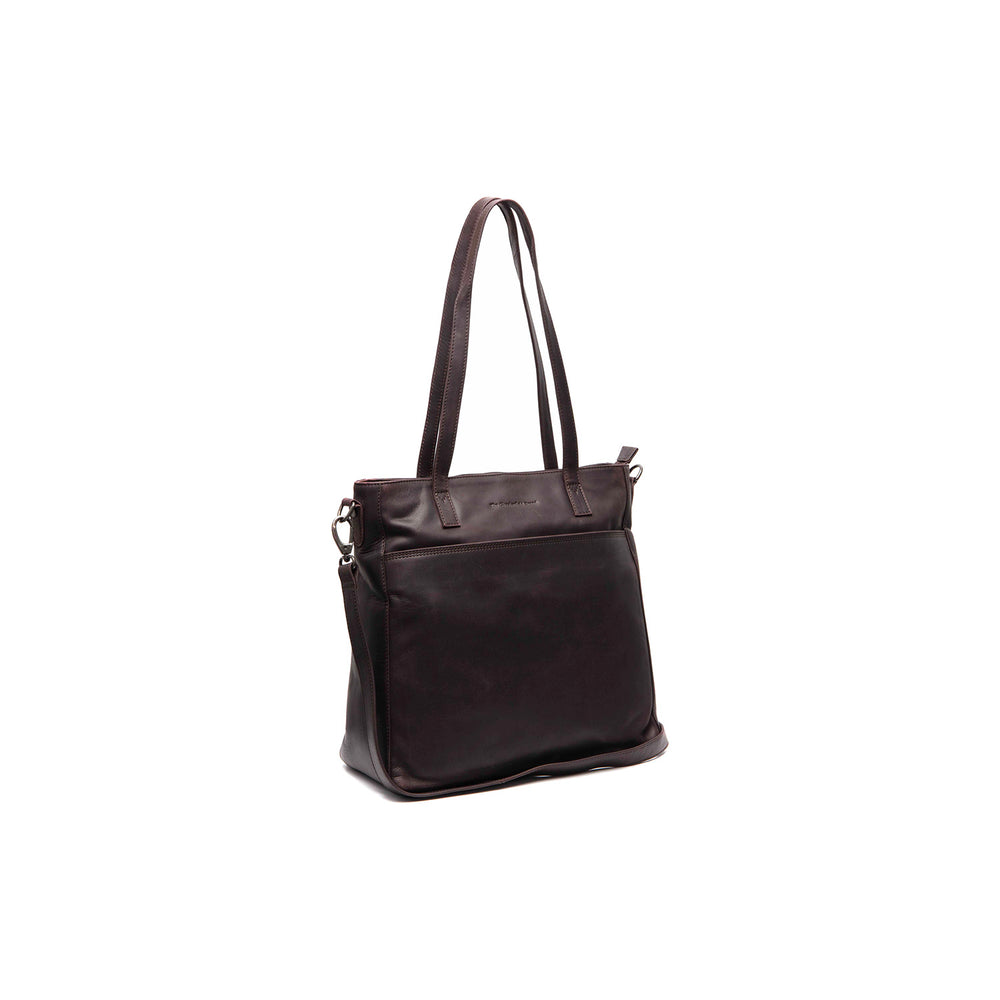 Leather Shoulder Bag Brown Mosel