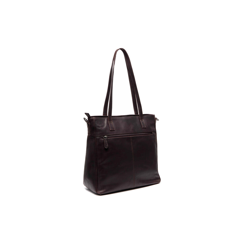 Leather Shoulder Bag Brown Mosel