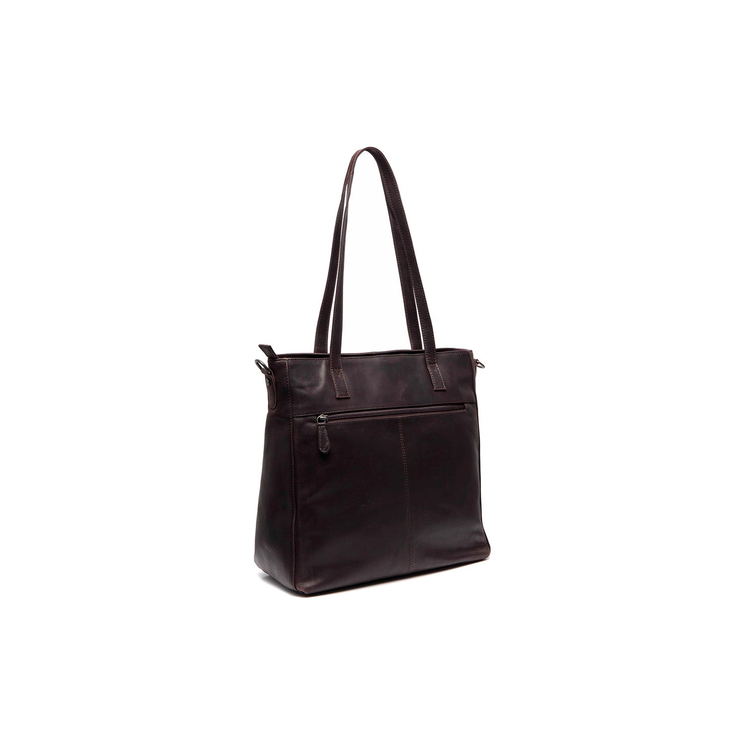 Leather Shopper Brown Mosel