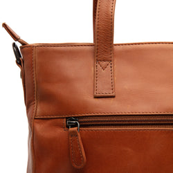 Leder Shopper Cognac Mosel