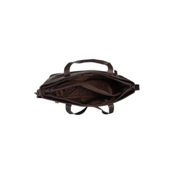 Leder Shopper Braun Osira