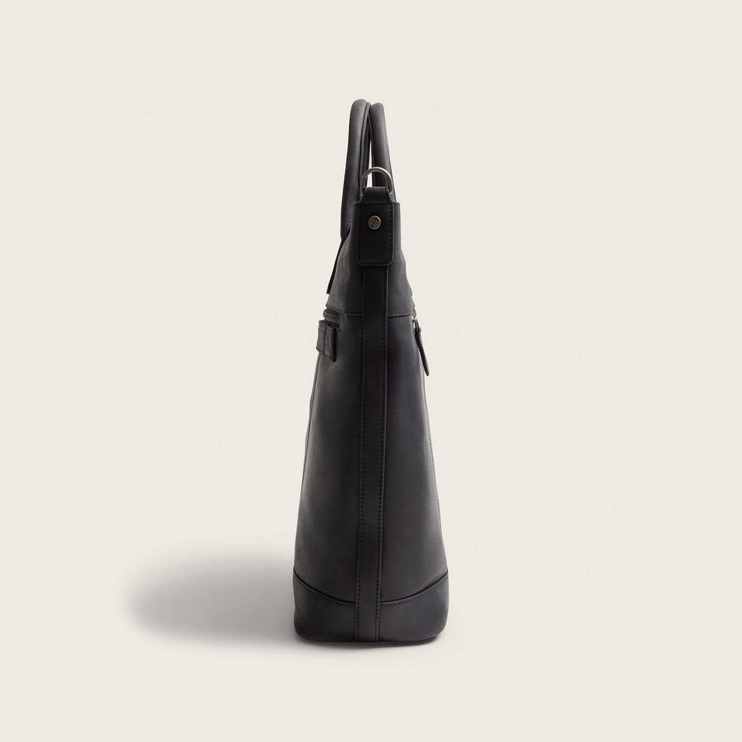 Leder Shopper Schwarz Westbrook