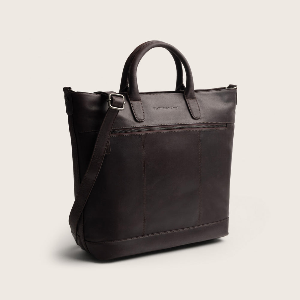 Sac Cabas en Cuir Marron Westbrook