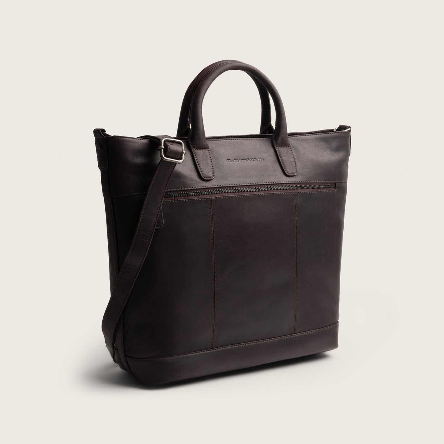 Leder Shopper Braun Westbrook