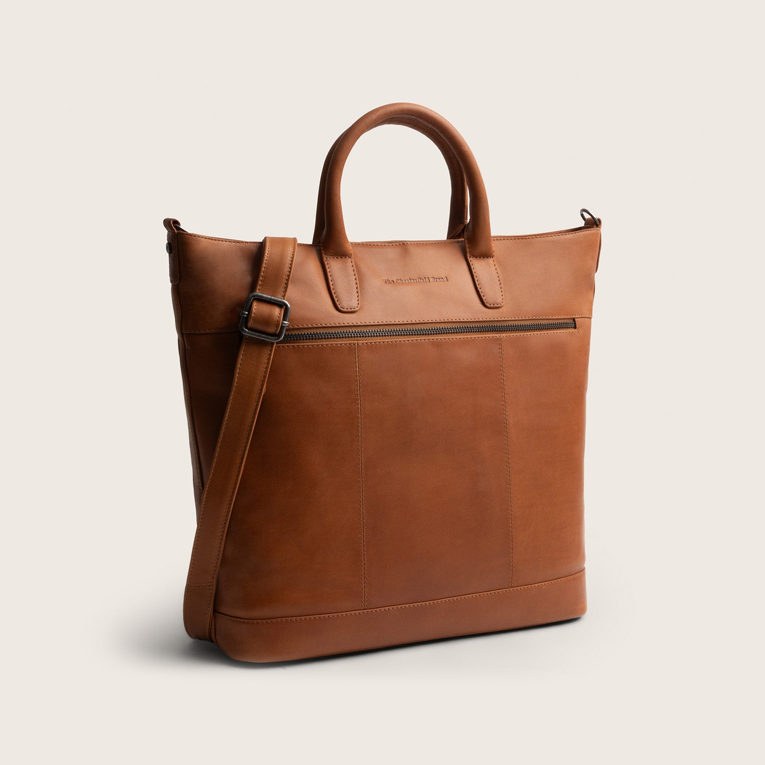 Leren Shopper Cognac Westbrook