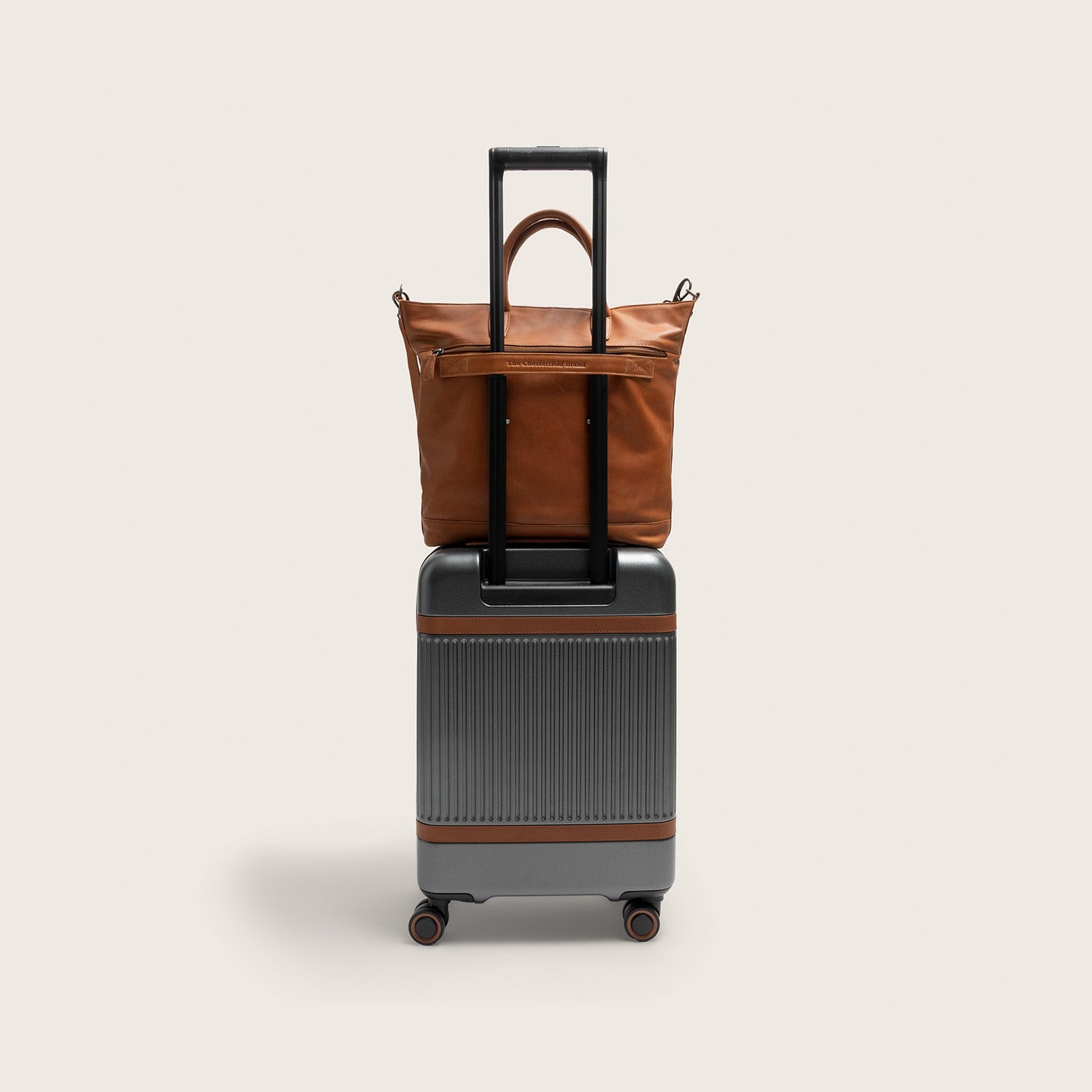 Leren Shopper Cognac Westbrook