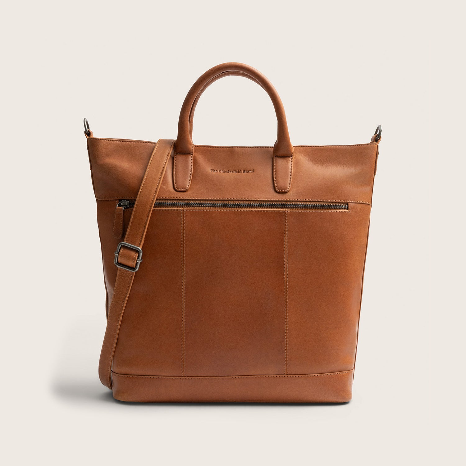 Leren Shopper Cognac Westbrook