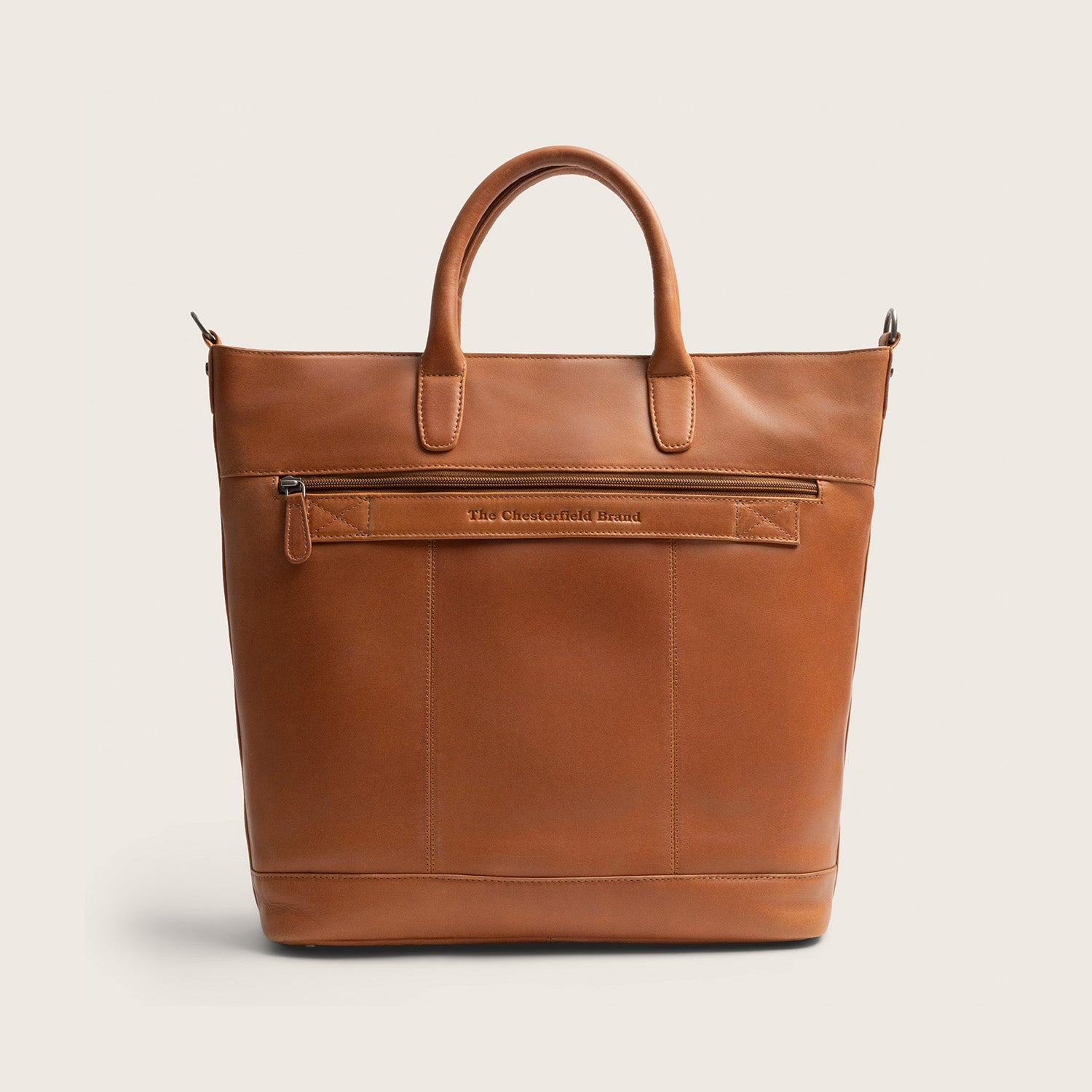 Leren Shopper Cognac Westbrook