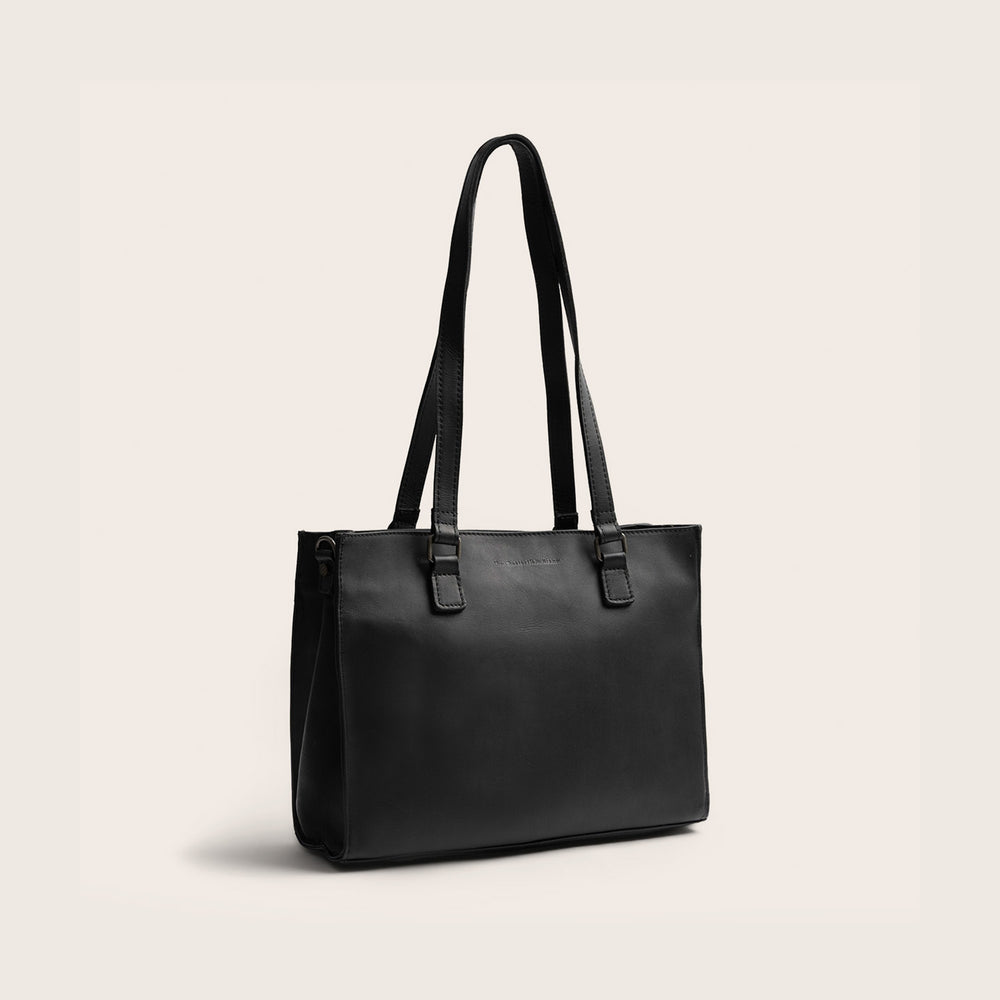 Sac Cabas en Cuir Noir Ellsworth