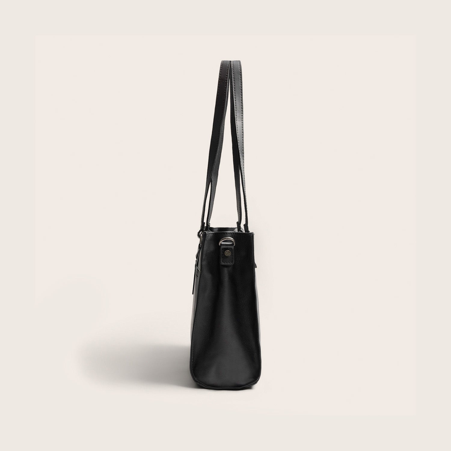 Leder Shopper Schwarz Ellsworth