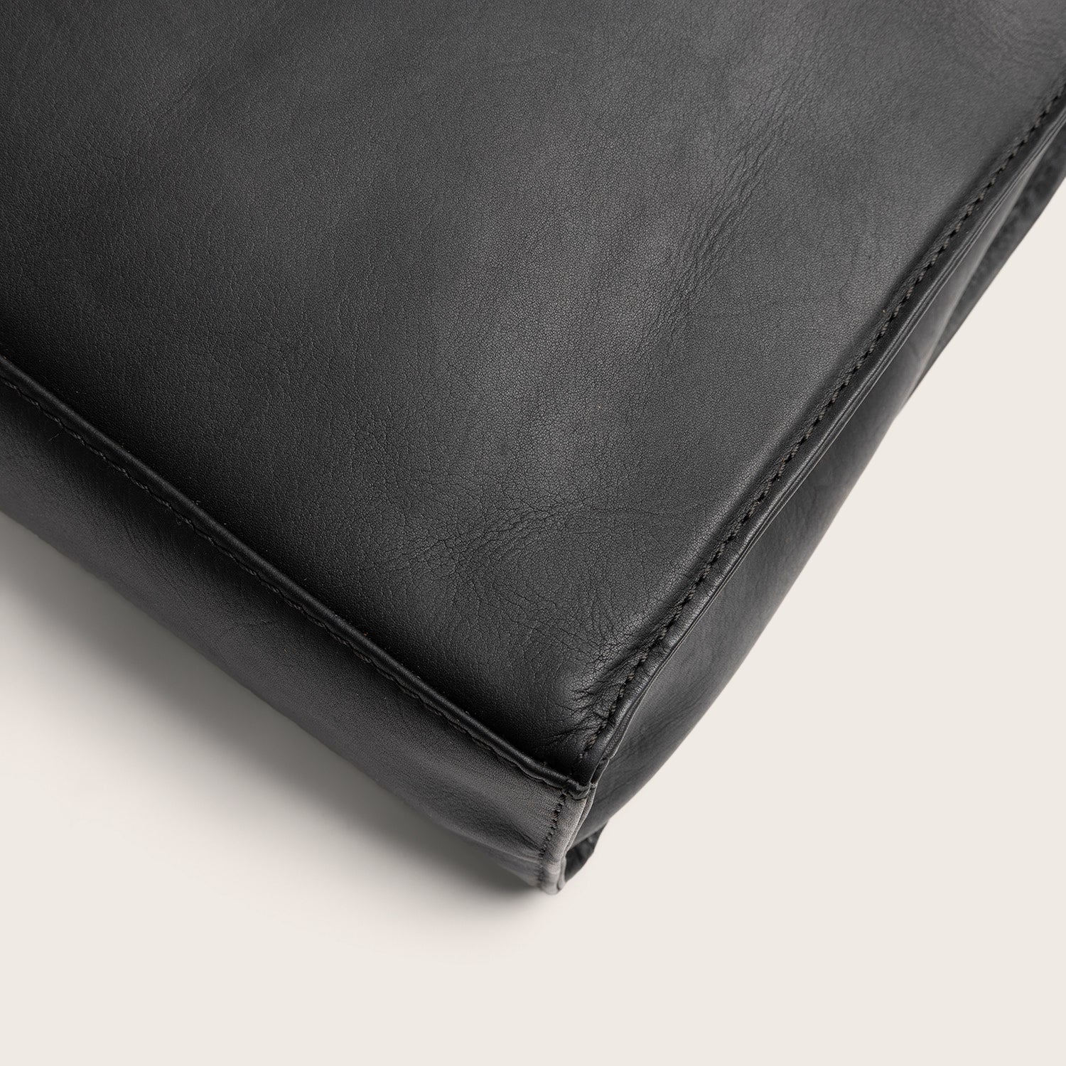 Leder Shopper Schwarz Ellsworth