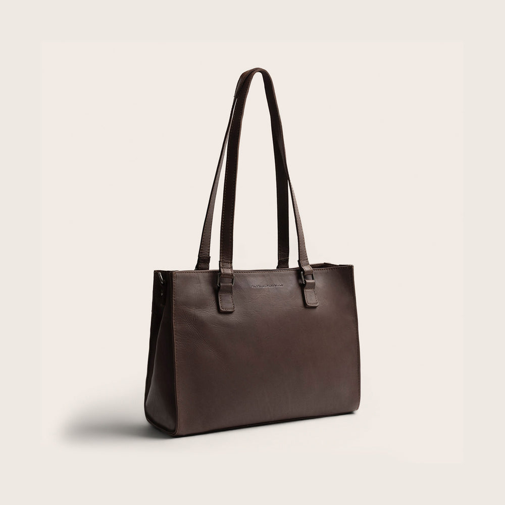 Sac Cabas en Cuir Marron Ellsworth