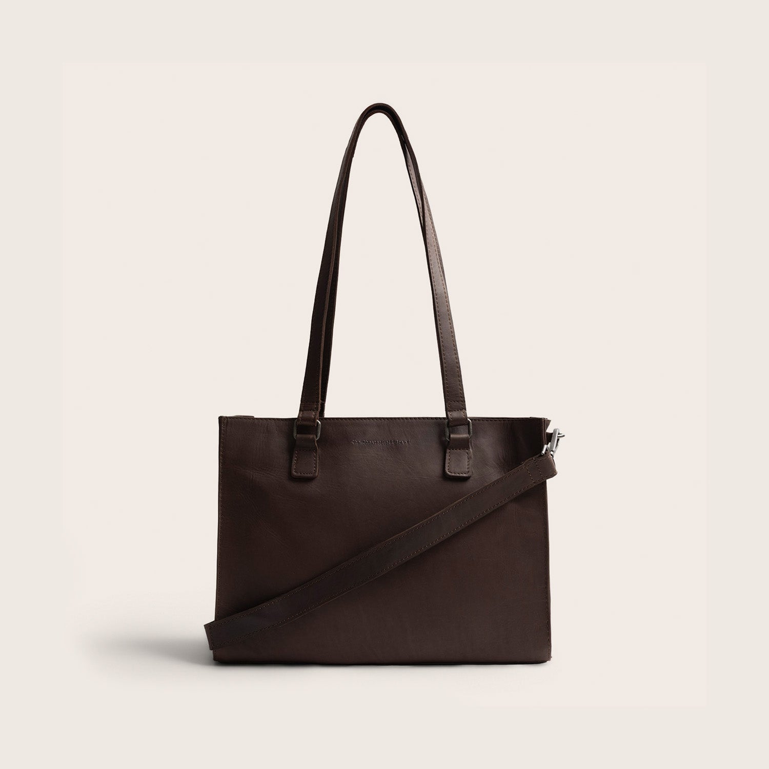 Leder Shopper Braun Ellsworth