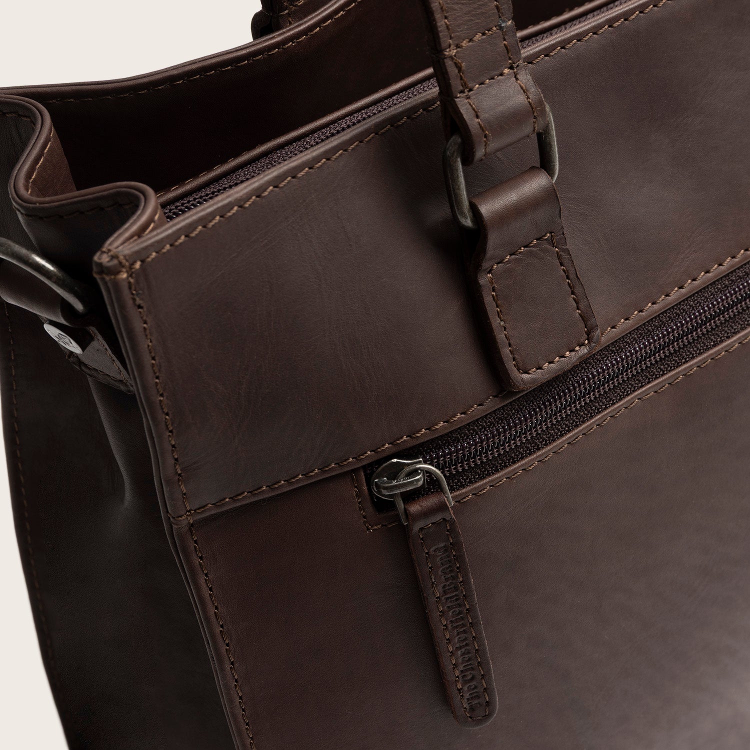 Leder Shopper Braun Ellsworth