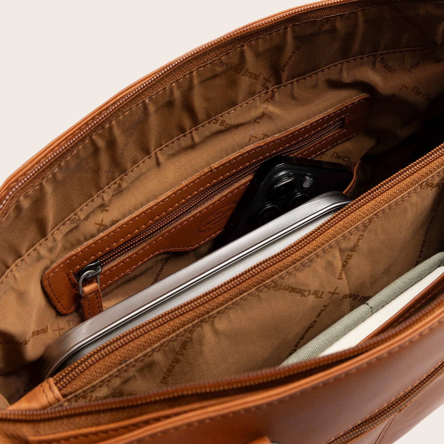 Leder Shopper Cognac Ellsworth