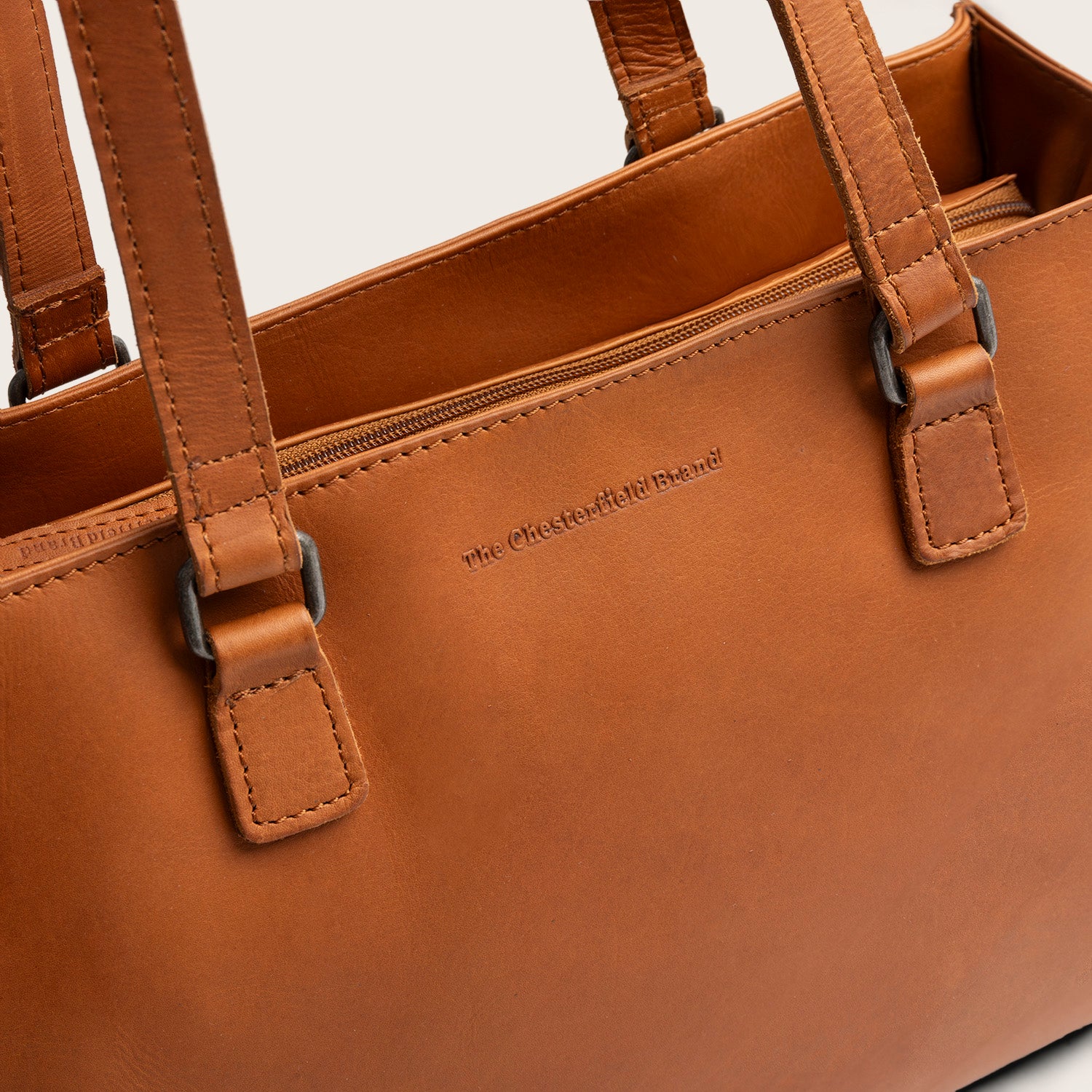Leder Shopper Cognac Ellsworth