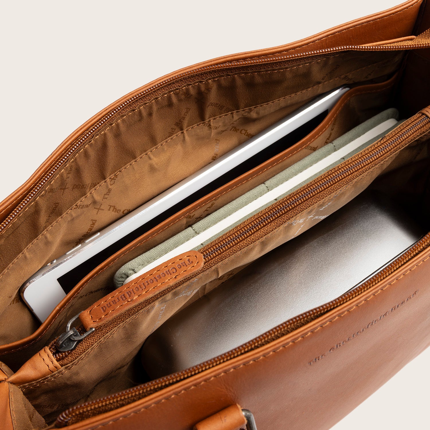 Leder Shopper Cognac Ellsworth