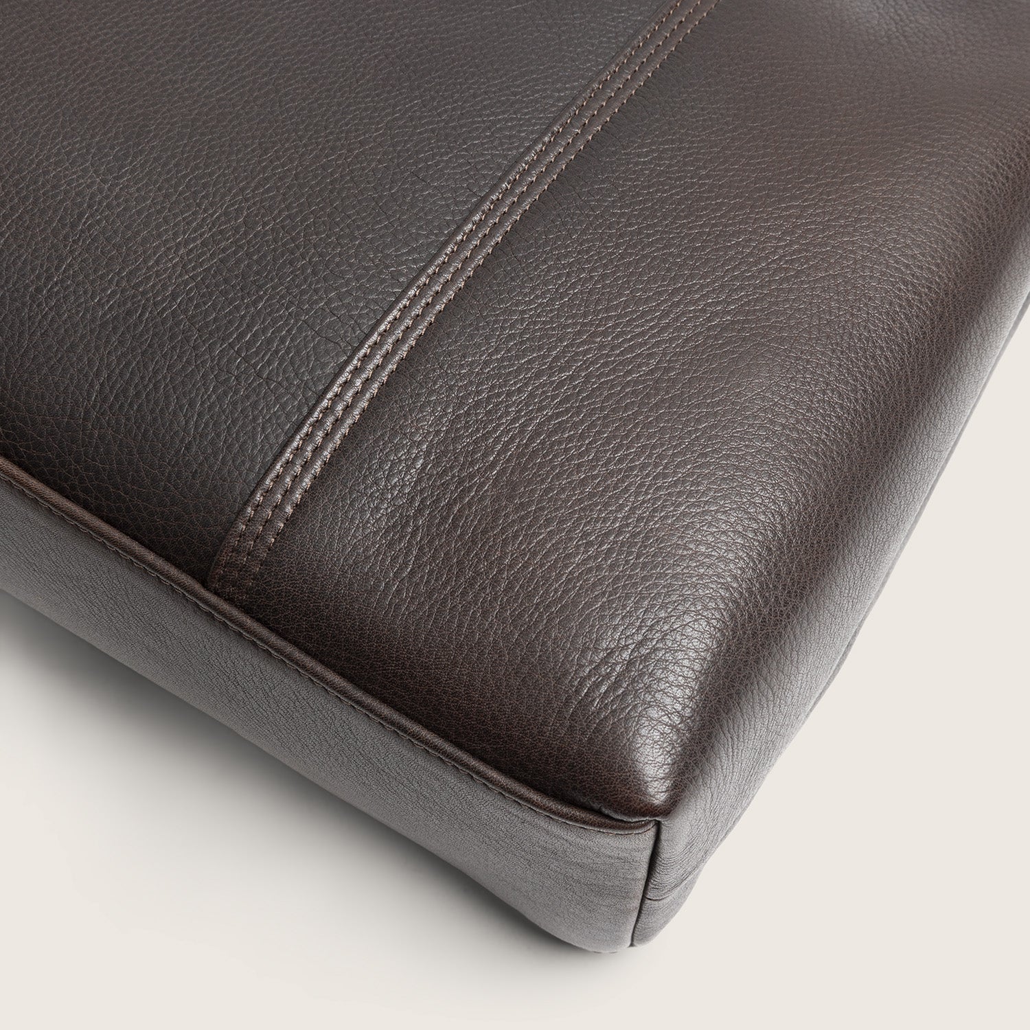 Leder Shopper Braun Alverino