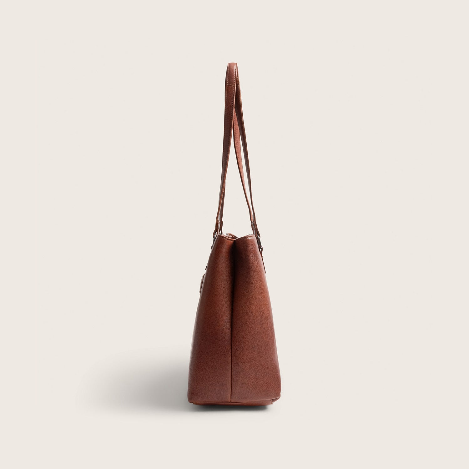 Sac Cabas en Cuir Cognac Alverino