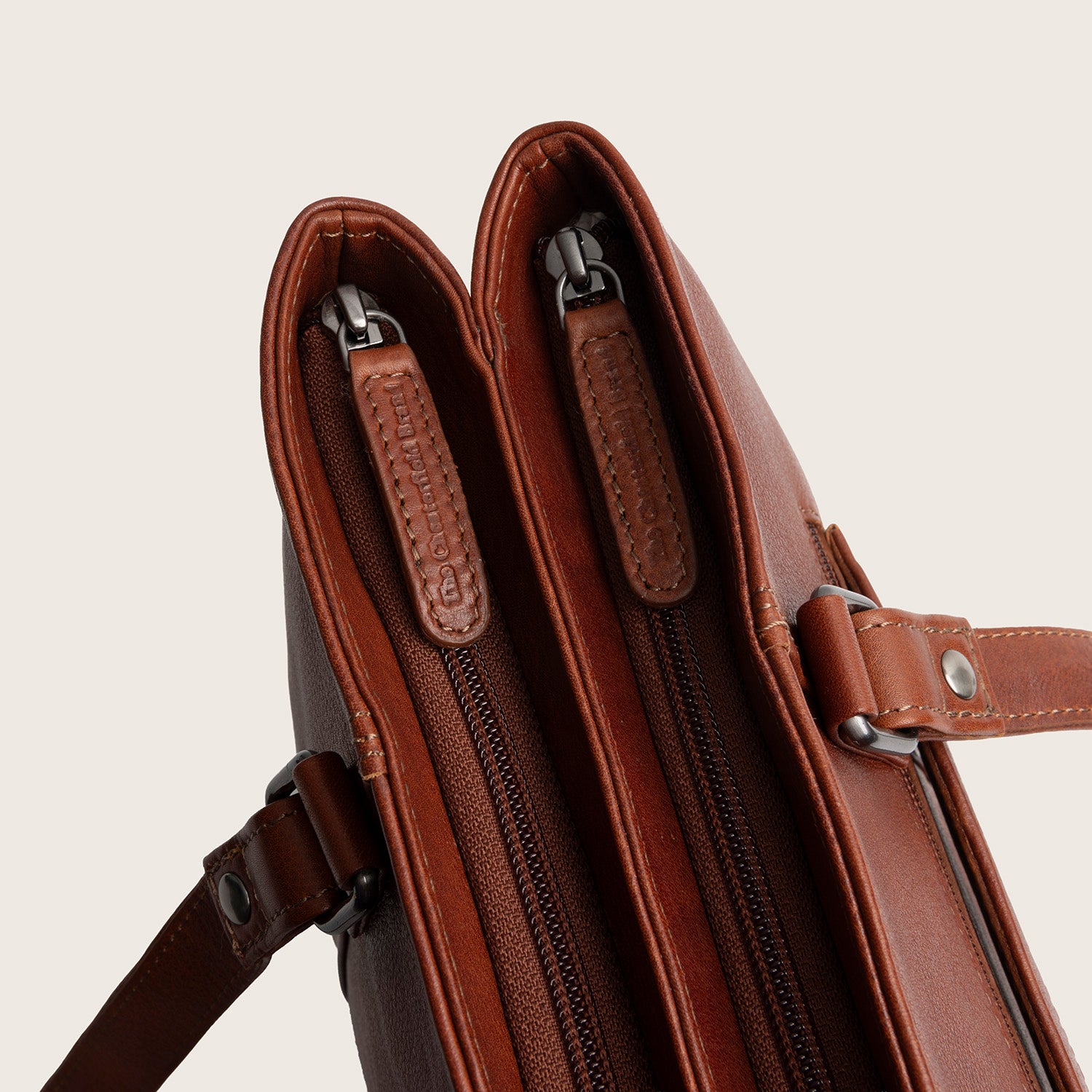 Sac Cabas en Cuir Cognac Alverino