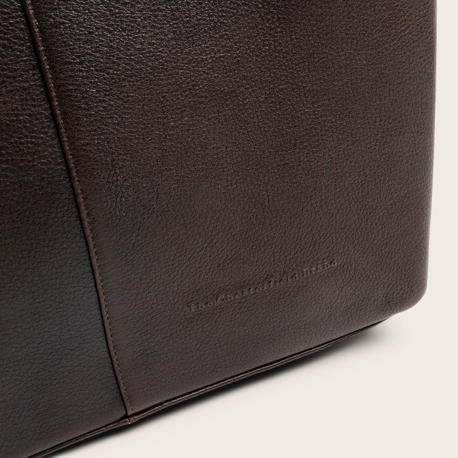 Sac Cabas en Cuir Marron Vespera