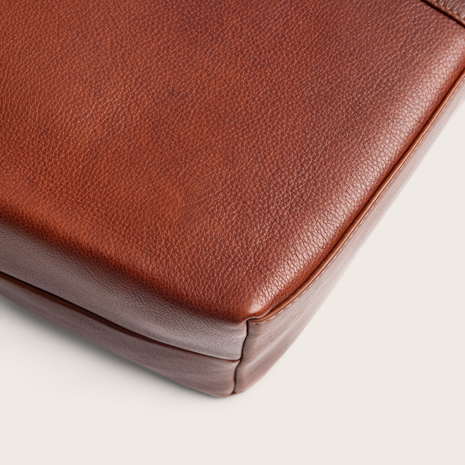 Sac Cabas en Cuir Cognac Vespera