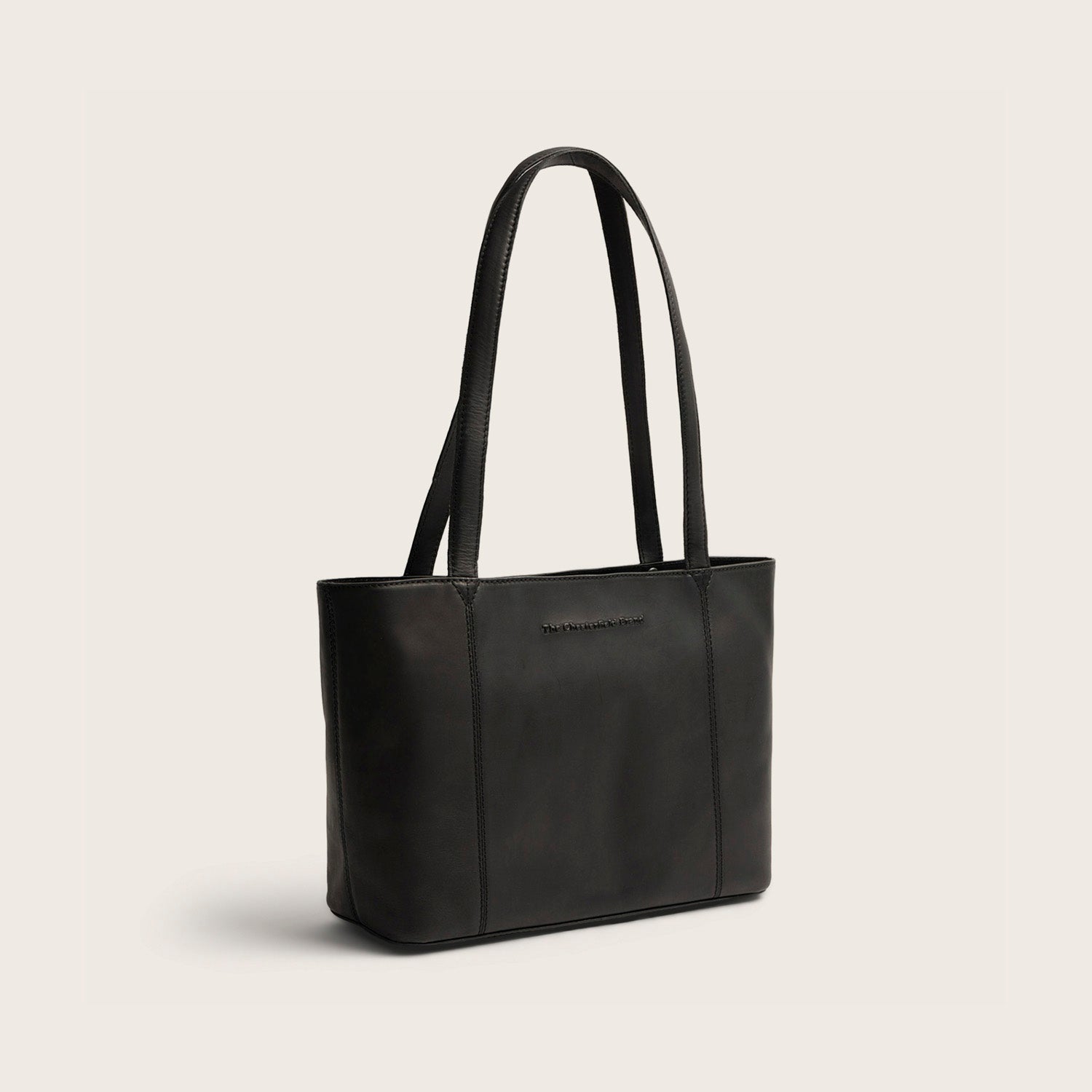 Sac Cabas en Cuir Noir Anira